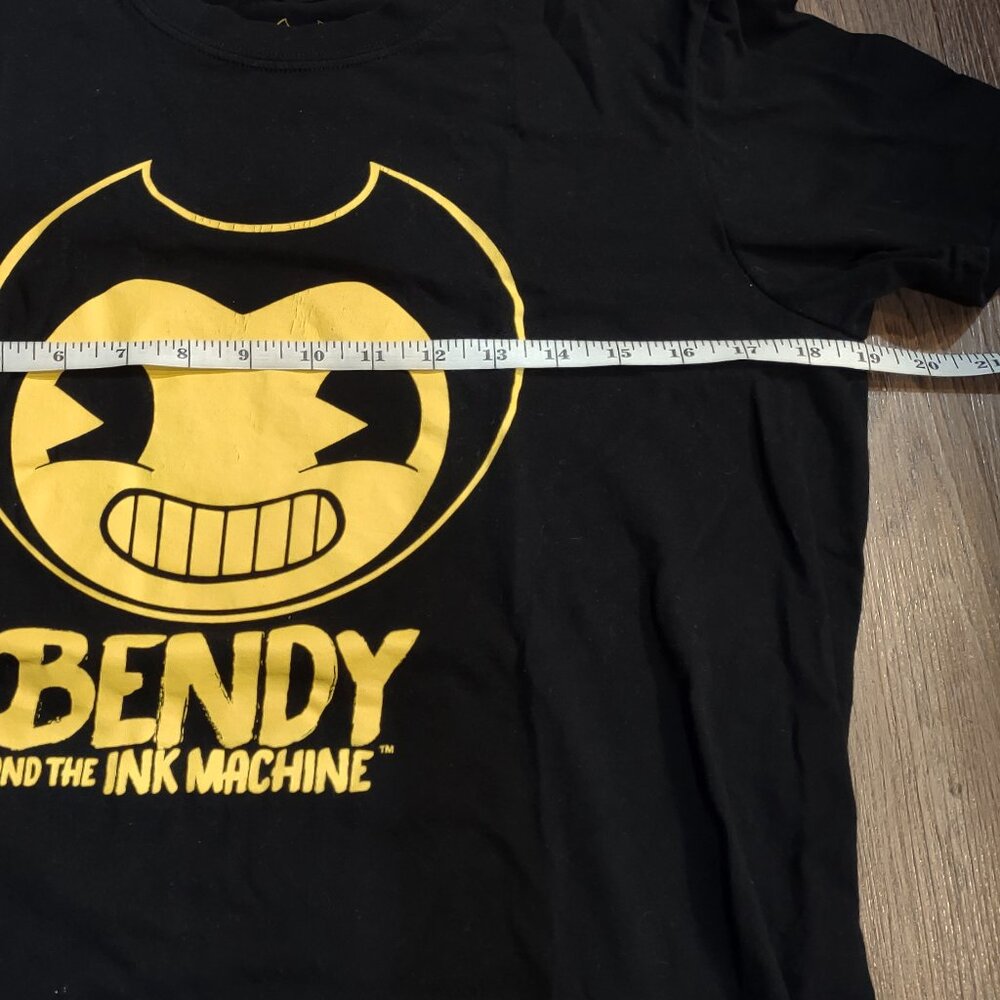 Hot Topic 2017 Bendy and the Ink Machine Size M T-Shirt - Picture 6 of 6